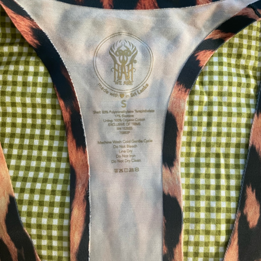 NWOT We Are Hah Leopard Swim or Bodysuit - Picture 7 of 9